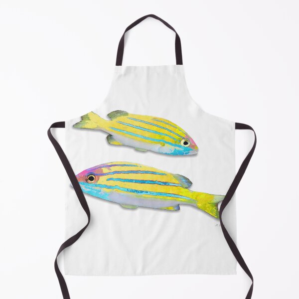 Item preview, Tropical Twins Fish Art designed and sold by Sharon Cummings Art.