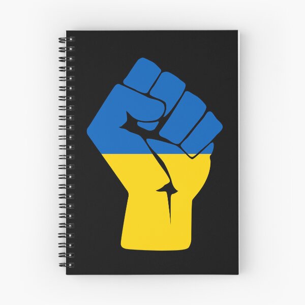 Item preview, Ukraine Flag Raised Fist of Resistance designed and sold by Leftique.
