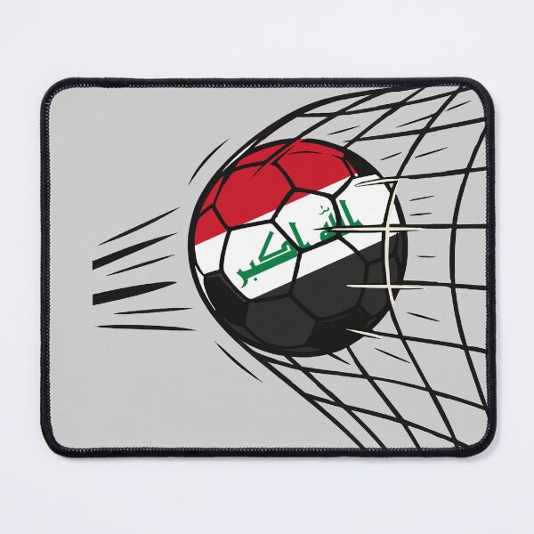 Item preview, Iraqi Flag Soccer designed and sold by Mo5tar.