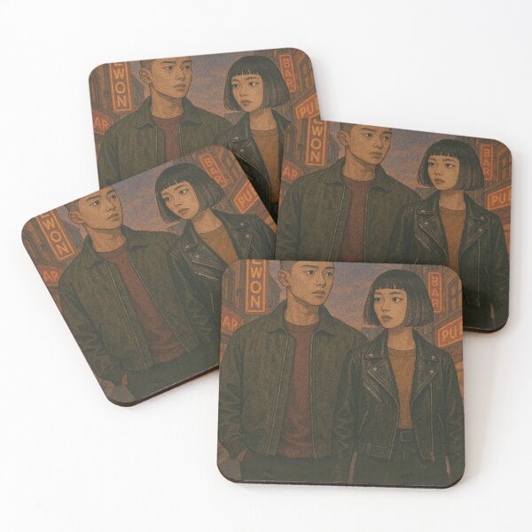 Item preview, Rise in Itaewon – Bold K-Drama Style Art designed and sold by KMChronicles.