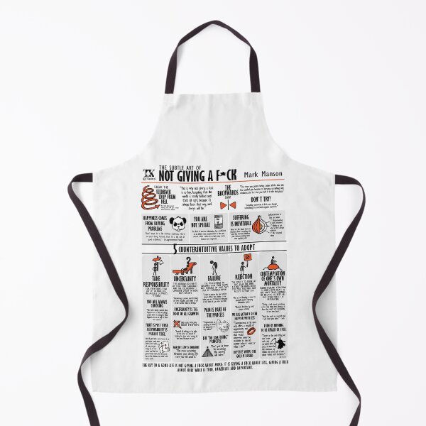 Item preview, Visual Book The Subtle Art of Not Giving a F*ck (Mark Manson) designed and sold by TKsuited.