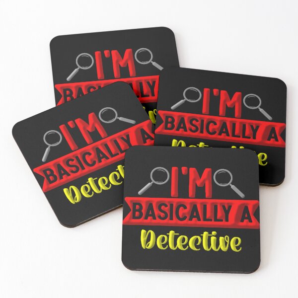Item preview, I'm basically a detective  designed and sold by Moods & Merch Co..