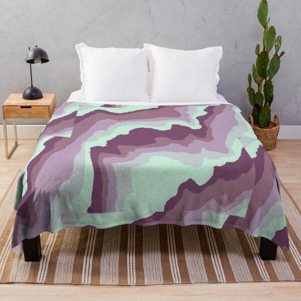 Item preview, Abstract purple waves designed and sold by KlauArts.