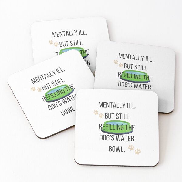 Item preview, Mentally Ill But Still Showing Up designed and sold by MonsterGamerDash.