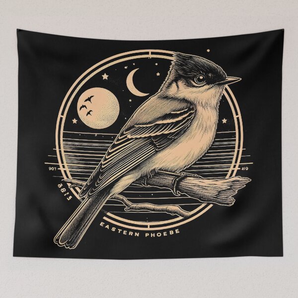 Item preview, Eastern Phoebe 3 designed and sold by theAVIARY7.