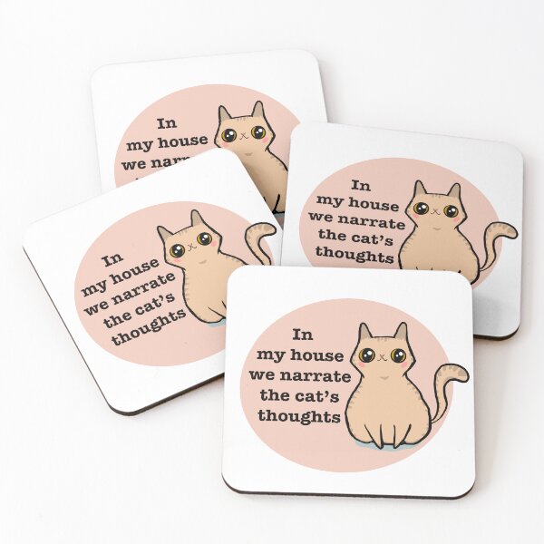 Item preview, Cat Quote (Buff)  designed and sold by makell-creates.