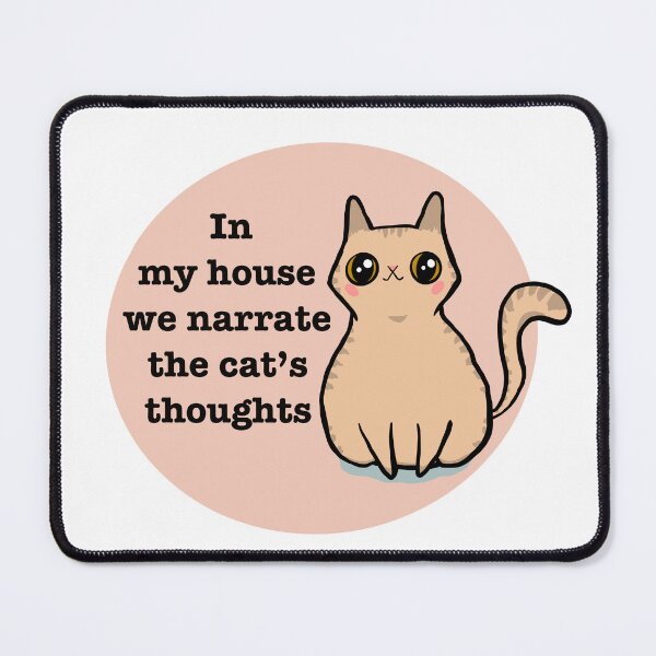 Item preview, Cat Quote (Buff)  designed and sold by makell-creates.