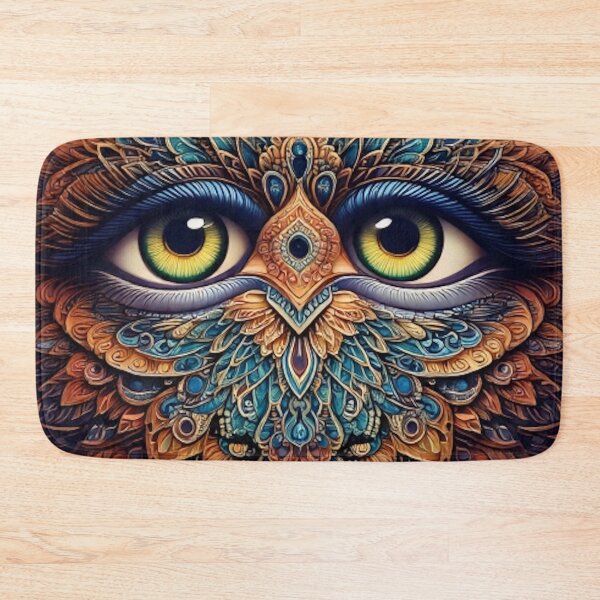 Item preview, trippy pattern mandala eyes psychedelic designed and sold by CattlettArt.