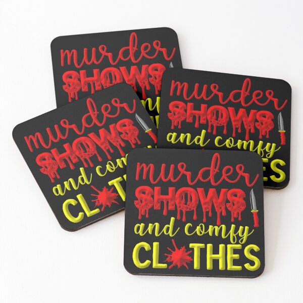 Item preview, Murder shows and comfy clothes designed and sold by Moods & Merch Co..