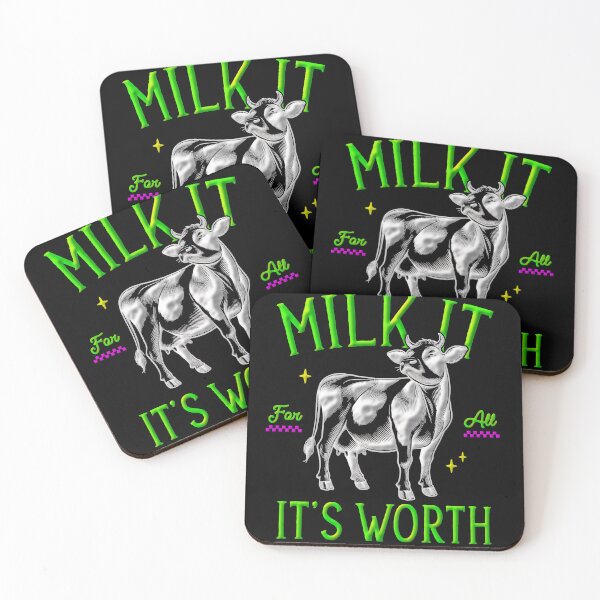 Item preview, Milk it for all it's worth designed and sold by Moods & Merch Co..