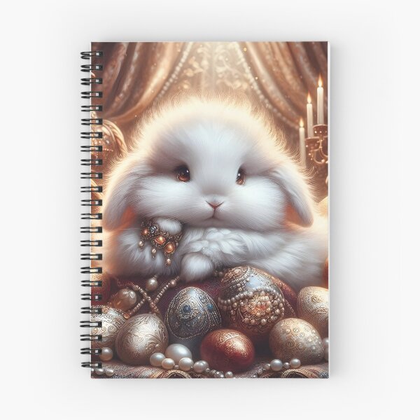 Item preview, Easter Bunny and Fluffy Royalty  designed and sold by ki-mer-a.