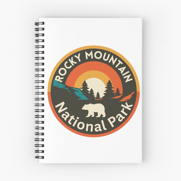 Artikelvorschau, Klassisches T-Shirt des Rocky Mountain National State Parks Sticker entworfen und verkauft von ThinkNature!.