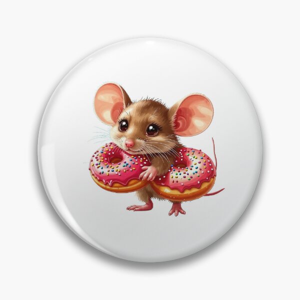 Item preview, Mouse carrying a donut designed and sold by Kenji11.