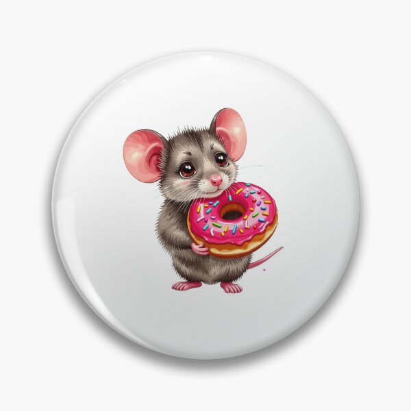Item preview, Mouse carrying a donut designed and sold by Kenji11.
