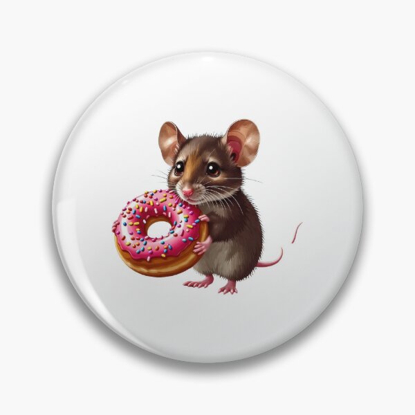 Item preview, Mouse carrying a donut designed and sold by Kenji11.