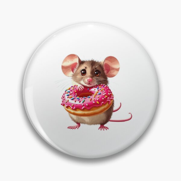 Item preview, Mouse carrying a donut designed and sold by Kenji11.