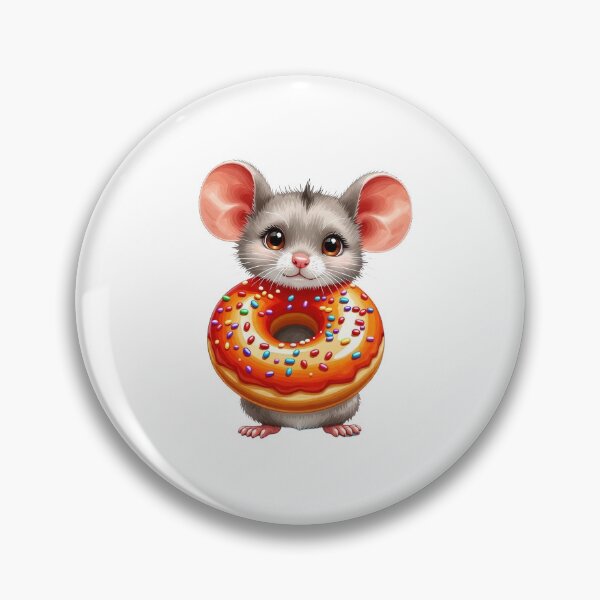 Item preview, Mouse carrying a donut designed and sold by Kenji11.