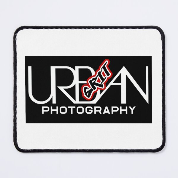 Item preview, for light color products- Urban Grit Photography Minimalist Logo -Red designed and sold by BIMMIG.