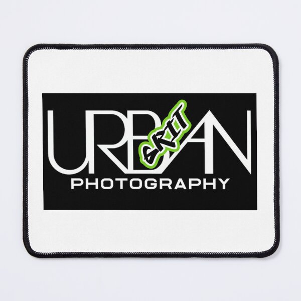 Item preview, for light color products- Urban Grit Photography Minimalist Logo- Green. designed and sold by BIMMIG.