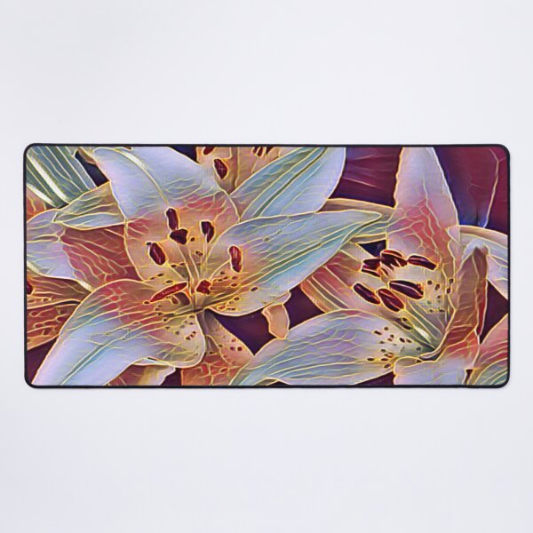 Item preview, Serenity in Bloom: The Soft Pastel Tiger Lily Design designed and sold by SL Timeless Moments .