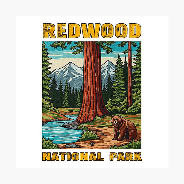 Item preview, Redwood | Redwood national park designed and sold by Designbyhy.