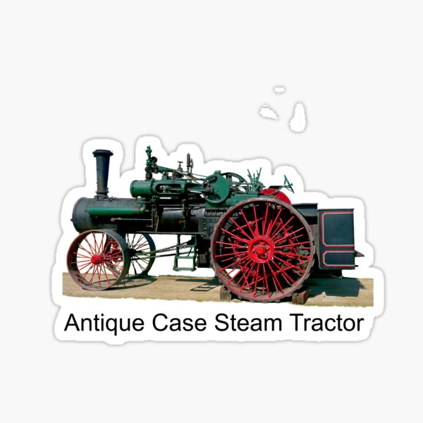 Artikel-Vorschau von Antiker Dampftraktor der Marke Case, designt und verkauft von Web Natural Designs.