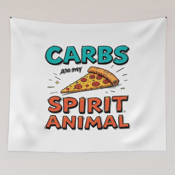 Item preview, Animal Spirit Pizza - Humor and Deliciousness designed and sold by latelierdechris.