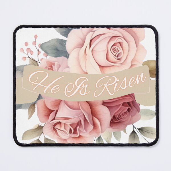 Item preview, He Is Risen Floral T-Shirt - Mothers Day - Easter Gifts designed and sold by wiggylyn.