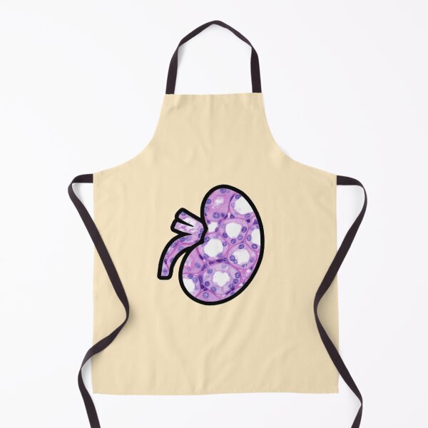 Item preview, Kidney Histology Microscopy Sticker Nephrology designed and sold by LethallyBlonde.
