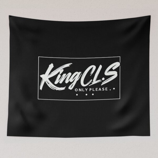 Item preview, King C.L.S Only Please Royal Plate | Black | White designed and sold by Kingcls.
