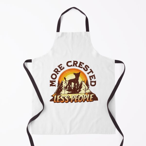Item preview, More Chinese Crested Less People Vintage Hiking Camping Gift designed and sold by Guarddogdrive.