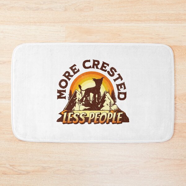 Item preview, More Chinese Crested Less People Vintage Hiking Camping Gift designed and sold by Guarddogdrive.