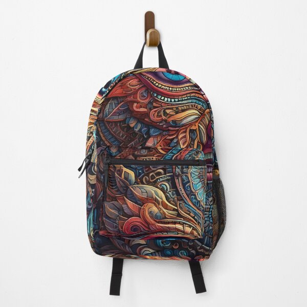 Item preview, Intricate Detailed Very Trippy Pattern Face Visionary Art designed and sold by CattlettArt.