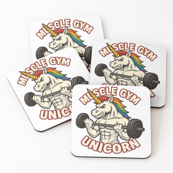 Item preview, Strong Muscle Gym Unicorn | Funny Workout Fitness Lifting Design designed and sold by Mido tee art shop.