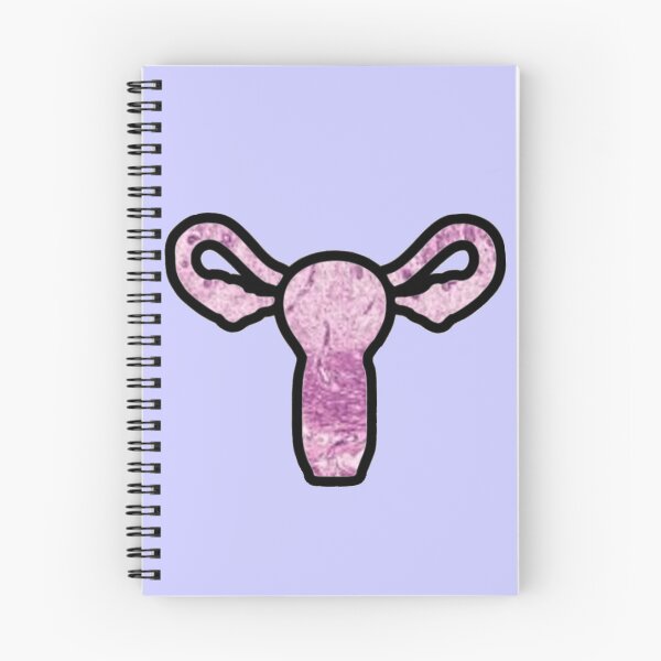 Item preview, Uterus Ovary Histology Sticker Feminism Gynecology Women's Health designed and sold by LethallyBlonde.