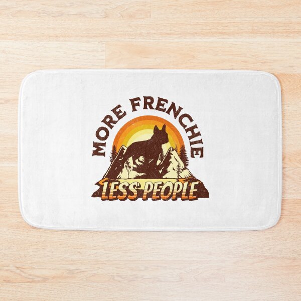 Item preview, More Frenchie Less People Vintage Hiking Camping Gift designed and sold by Guarddogdrive.