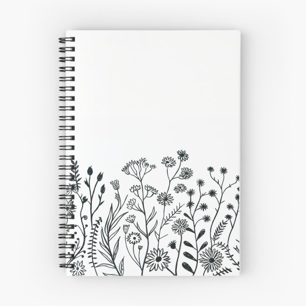 Item preview, Minimalist Wildflowers Border designed and sold by Lily-and-Lyle.