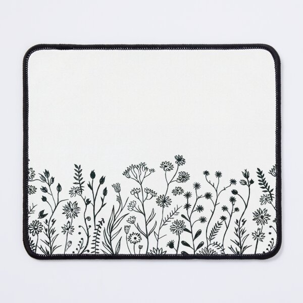 Item preview, Minimalist Wildflowers Border designed and sold by Lily-and-Lyle.