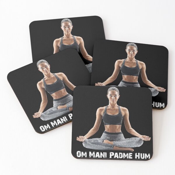 Item preview, Yoga: Om Mani Padme Hum (Lotus Pose) designed and sold by Mark Mentzer.