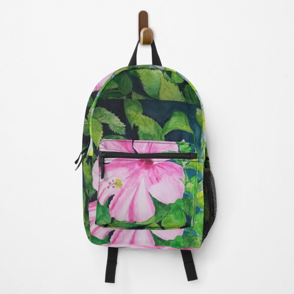 Item preview, Pink hibiscus flower watercolour painting designed and sold by esvb.