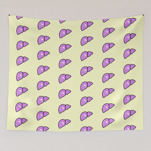 Item preview, Liver Histology Microscopy Transplant Liver Disease Hepatitis Sticker  designed and sold by LethallyBlonde.