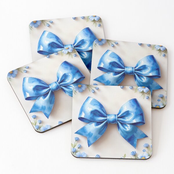 Item preview, Blue bow designed and sold by Neranchara.