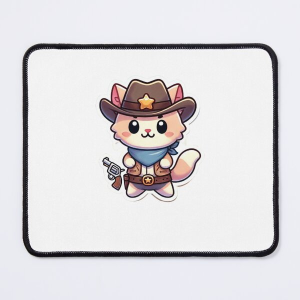 Item preview, The Rootin’-Tootin’ Cowboy Cat! designed and sold by King Of Designs.