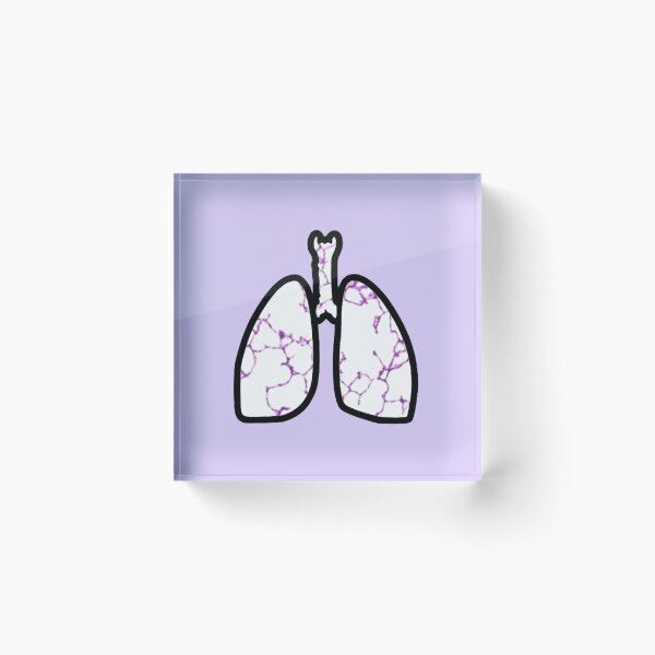 Item preview, Lung Histology Sticker Pulmonology Pathology Respiratory designed and sold by LethallyBlonde.