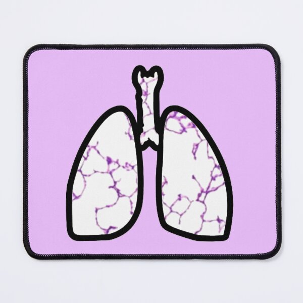 Item preview, Lung Histology Sticker Pulmonology Pathology Respiratory designed and sold by LethallyBlonde.