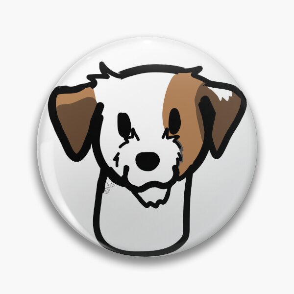 Item preview, Simple Parson Russel's Terrier Custom Portrait designed and sold by CerasArtHouse.