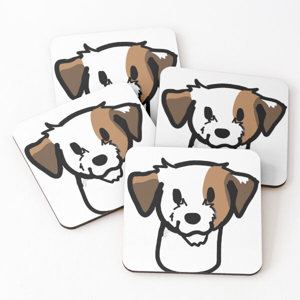 Item preview, Simple Parson Russel's Terrier Custom Portrait designed and sold by CerasArtHouse.