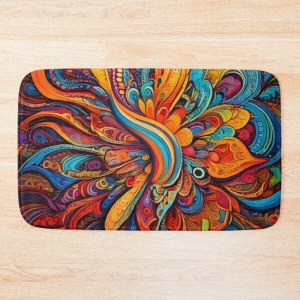 Item preview, Bright Colorful Artsy Splash Creative Abstract  designed and sold by CattlettArt.