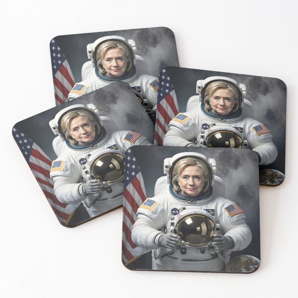 Item preview, Hillary Clinton As An Astronaut designed and sold by Paw's Arts.