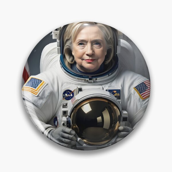 Item preview, Hillary Clinton As An Astronaut designed and sold by Paw's Arts.